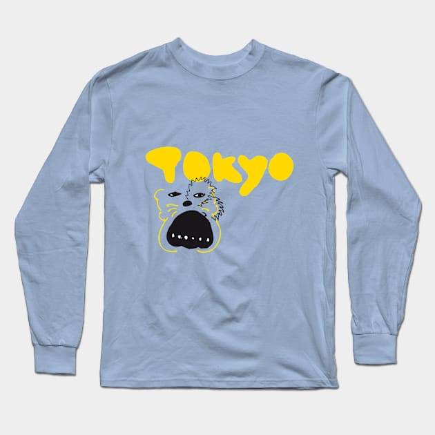 Tokyo Long Sleeve T-Shirt by ecrimaga